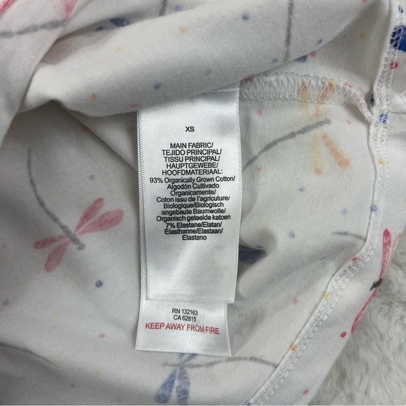 Bedhead Pajamas PJs Dragon Fly Dreams L/S Button Down Shirt Organic Cotton XS - Picture 8 of 12